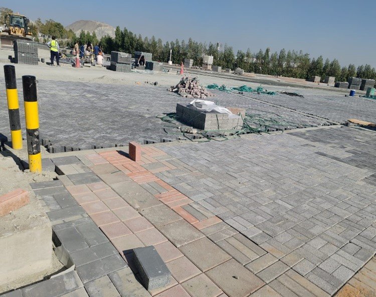 Interlock and Curbstone laying, Al Hayl
