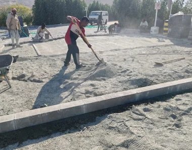 Interlock and Curbstone laying, Al Hayl